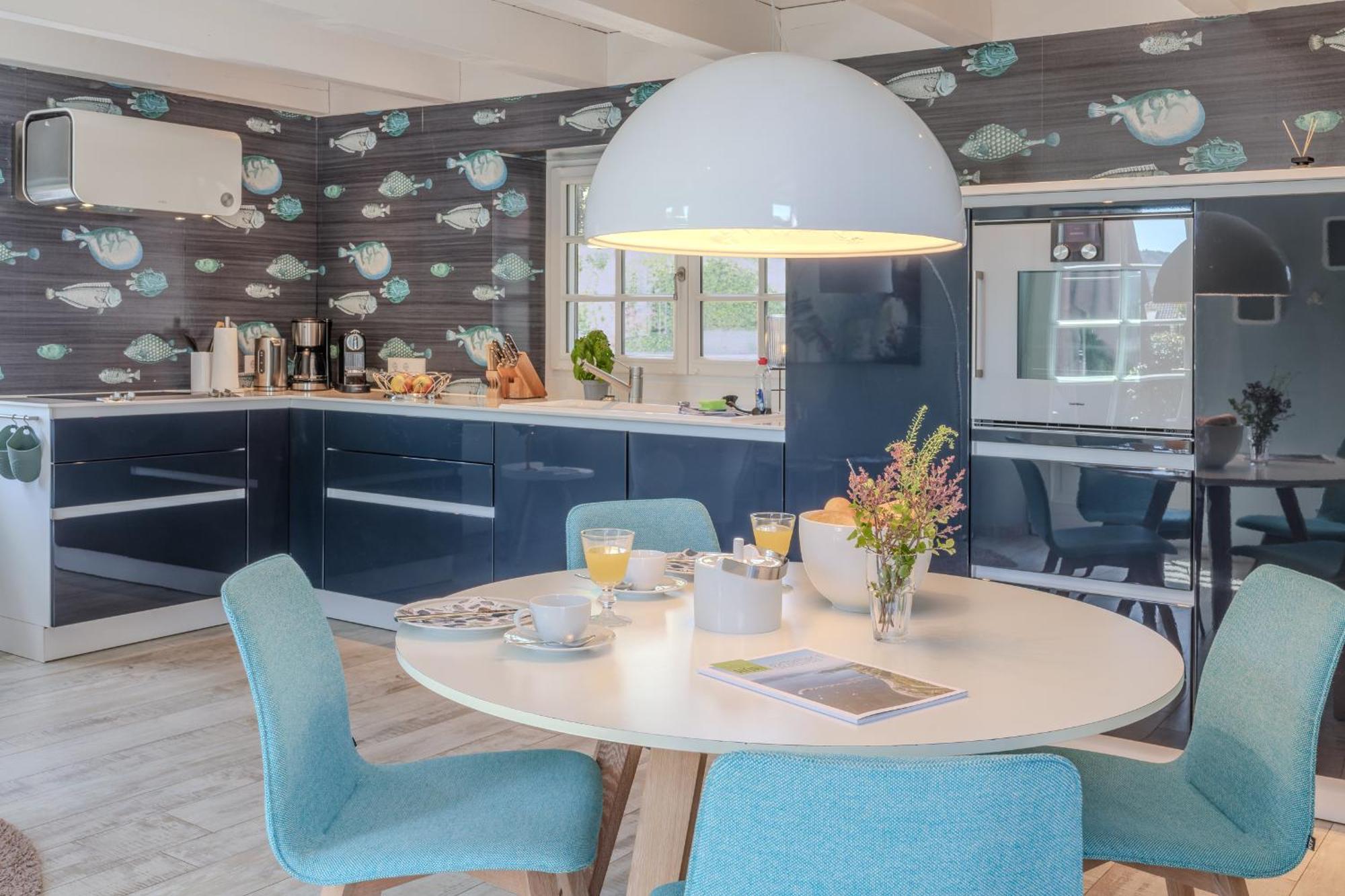 Ferienhaus Oberstaader Fewo Maisonette Ohningen Esterno foto
